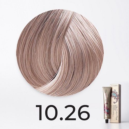 Ammonia cream color 10.26 platinum blonde red iris Life Color Plus Farmavita 100 ml