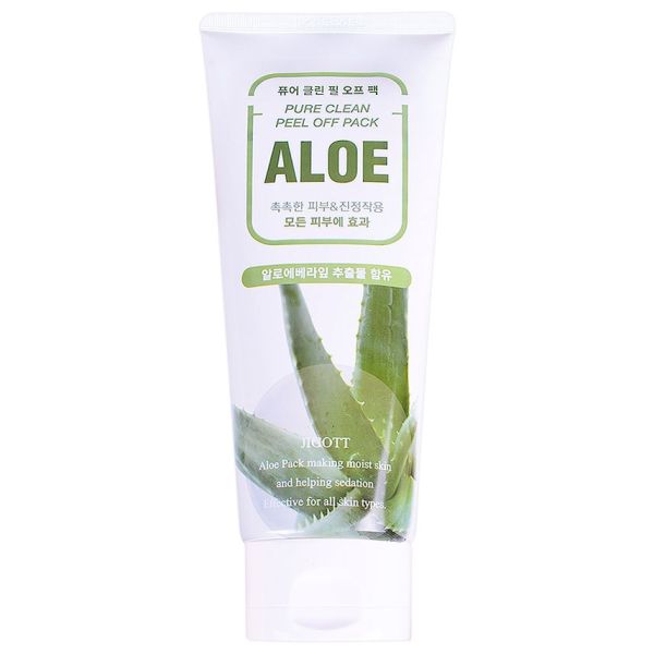 JIGOTT ALOE Peeling Face Mask ALOE Pure Clean Peel Off Pack 180 ml