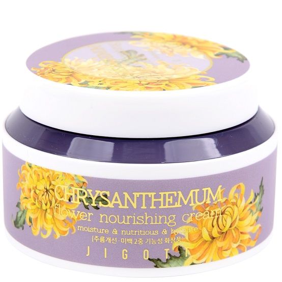 JIGOTT Flower Face Cream CHRYSANTHEMUM CHRYSANTHEMUM Flower Nourishing Cream 100 ml