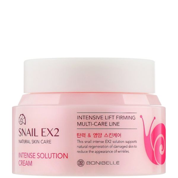 ENOUGH BONIBELLE Face Cream SNAIL MUCIN Snail EX2 Intense Solution Cream 80 ml