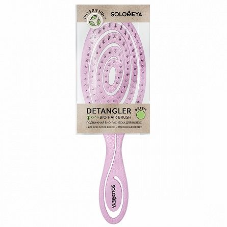 SOLOMEYA Movable bio hair comb LIGHT PINK