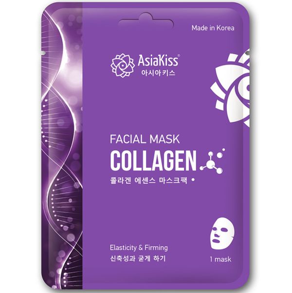 AsiaKiss Fabric face mask COLLAGEN Facial Mask Collagen 25 g