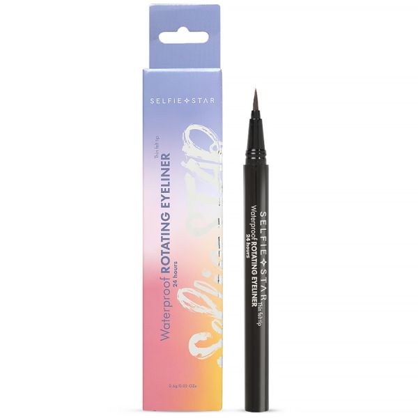 SELFIE STAR Waterproof eyeliner marker BROWN 27494