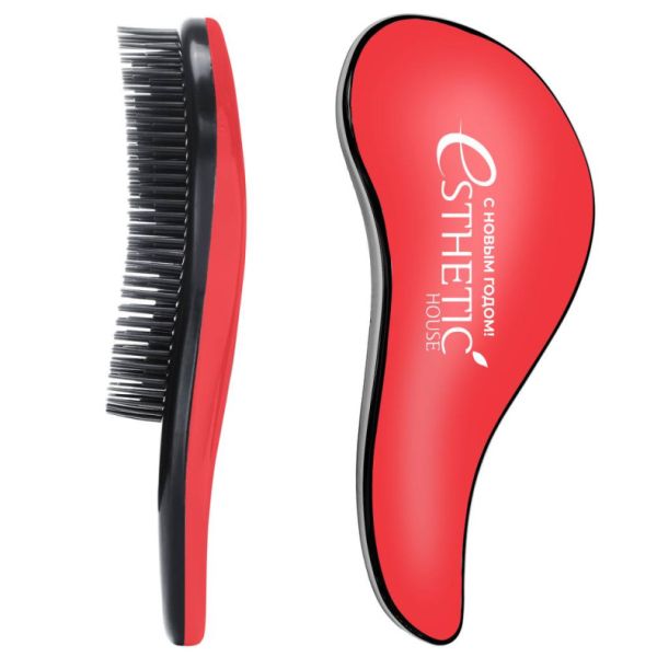 Comb for easy combing of hair red Esthetic House