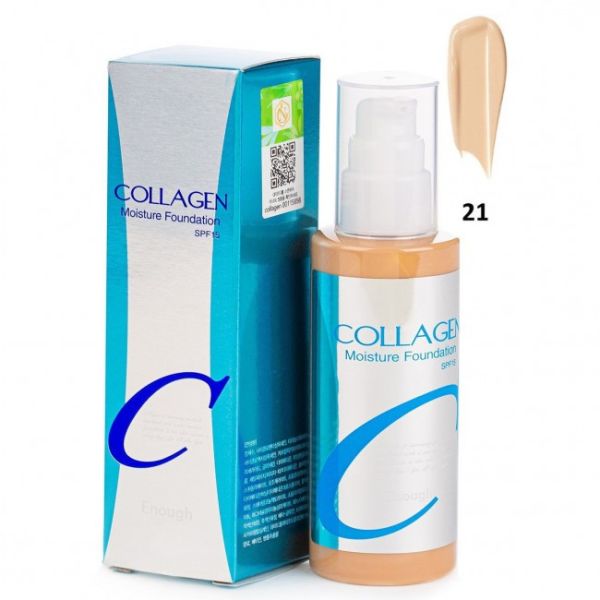 ENOUGH Face cream COLLAGEN Collagen Moisture Foundation SPF15 (21), 100 ml