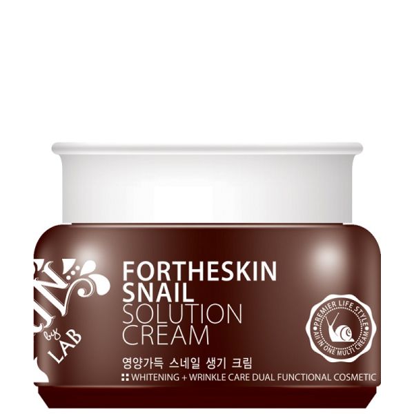 FORTHESKIN Facial cream SNAIL SOLUTION CREAM MUCIN SNAIL SOLUTION CREAM 100 ml