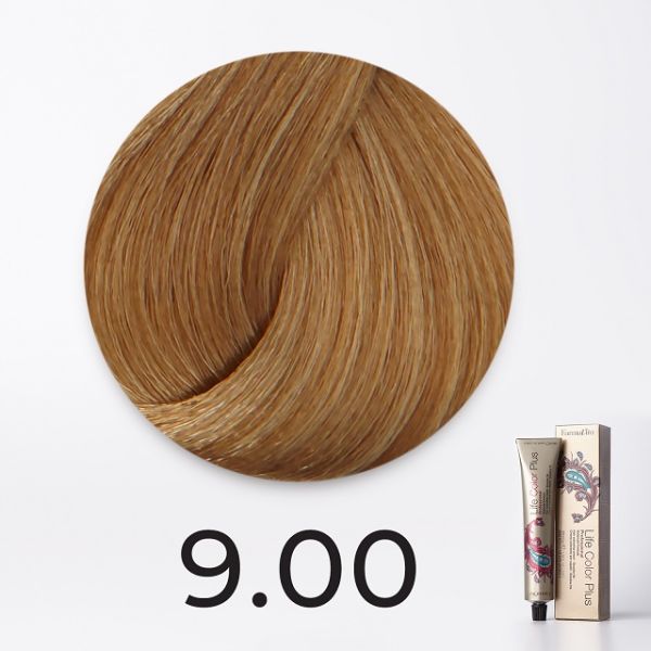 Ammonia cream color 9.00 rich very light blond Life Color Plus Farmavita 100 ml