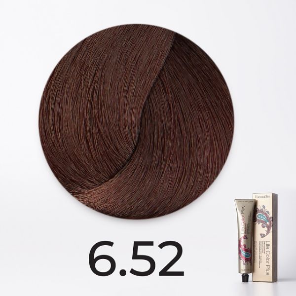 Ammonia cream color 6.52 dark blond chocolate Life Color Plus Farmavita 100 ml