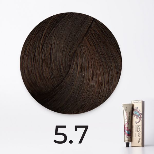 Ammonia cream dye 5.7 Medium brown cashmere Life Color Plus Farmavita 100 ml