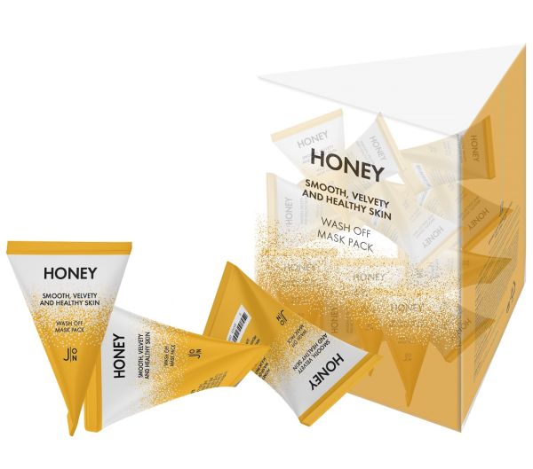 Face mask HONEY rejuvenating for skin radiance Honey J:ON 5 g