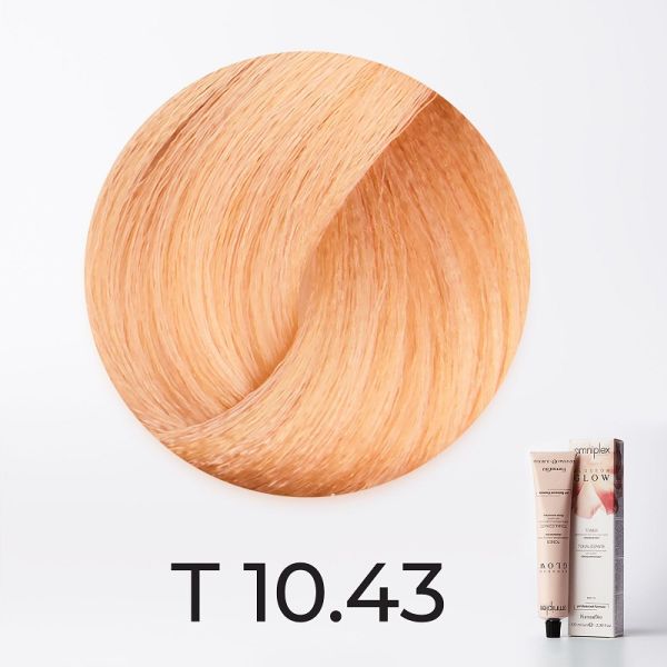 Cream color 10.43 Apricot Toner Omniplex Farmavita 100 ml