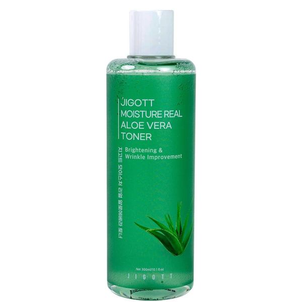 JIGOTT Face Toner ALOE Moisture Real Aloe Vera Toner 300 ml