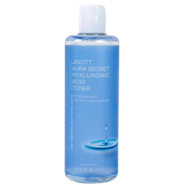 JIGOTT Facial Toner HYALURON Aura Secret Hyaluronic Acid Toner 300 ml