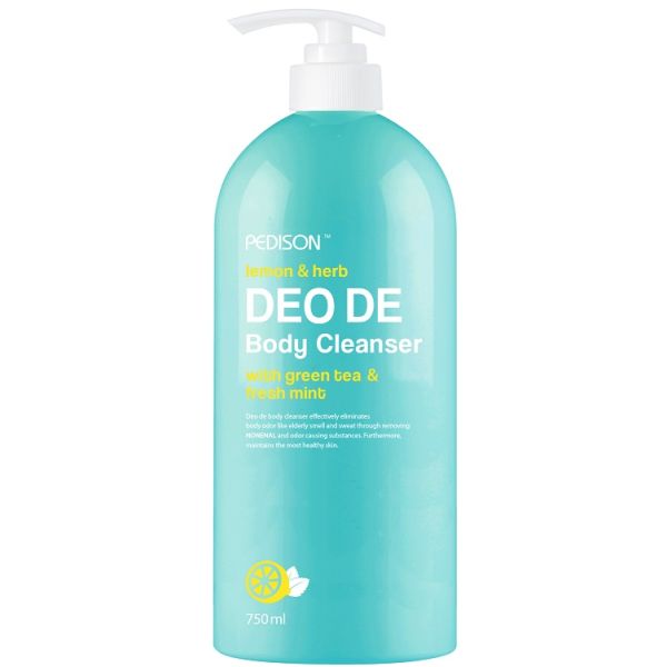 Pedison Shower Gel LEMON/MINT DEO DE Body Cleanser Evas 750 ml