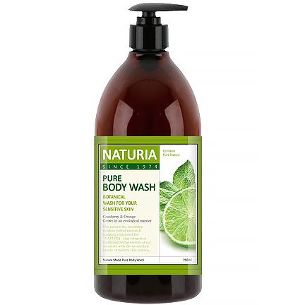 NATURIA Shower Gel MINT/LIME Evas 750 ml