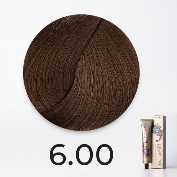 Ammonia cream color 6.00 dark blond Life Color Plus Farmavita 100 ml