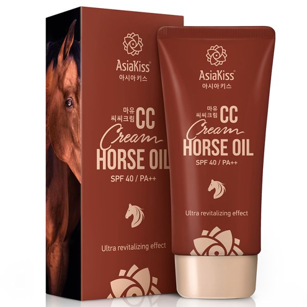 AsiaKiss CC cream for face smoothing HORSE FAT Horse Oil CC Cream 60 ml 27117