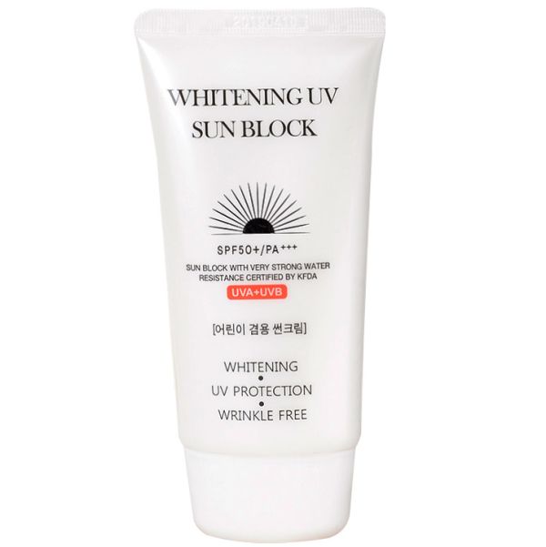 JIGOTT Sunscreen with brightening effect WHITENING UV SUN BLOCK CREAM SPF50 PA+++ 70 ml