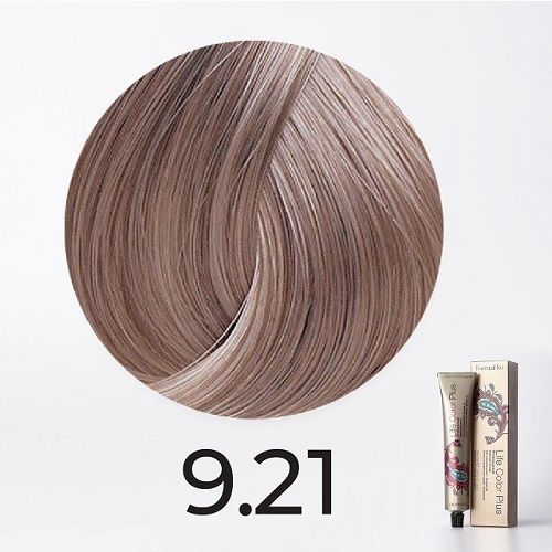 Ammonia cream color 9.21 very light blond pearl ash Life Color Plus Farmavita 100 ml