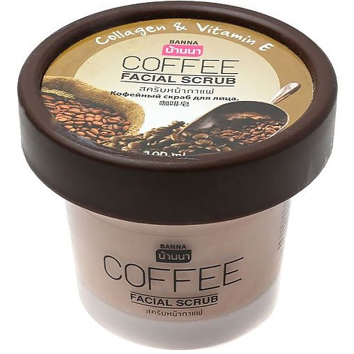 BANNA Face Scrub COFFEE Coffee Facial Scrub 100 ml