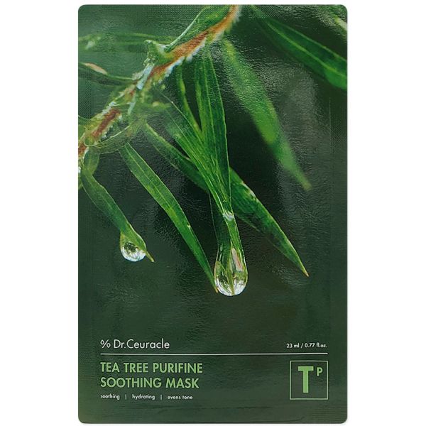 D.R. CEURACLE Fabric face mask SOOTHING Tea Tree Purifine 23 ml