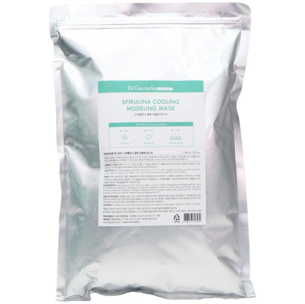 D.R. CEURACLE Alginate face mask SPIRULINA cooling Spirulina Modeling Mask 1000 gr