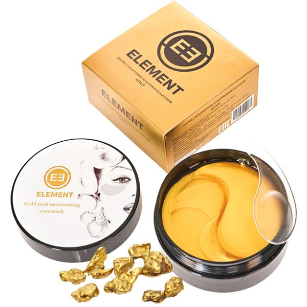 ELEMENT Hydrogel eye patches 24K GOLD and COLLAGEN Gold 60 pcs