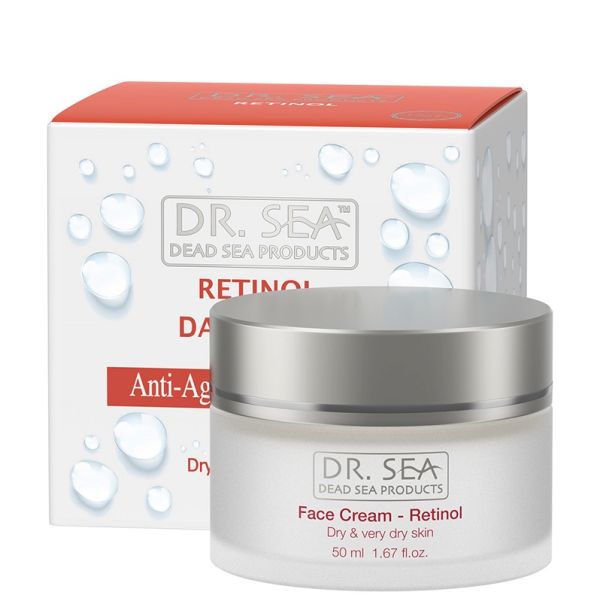 DR.SEA Anti-aging face cream RETINOL/COLLAGEN for dry and dehydrated skin 50 ml