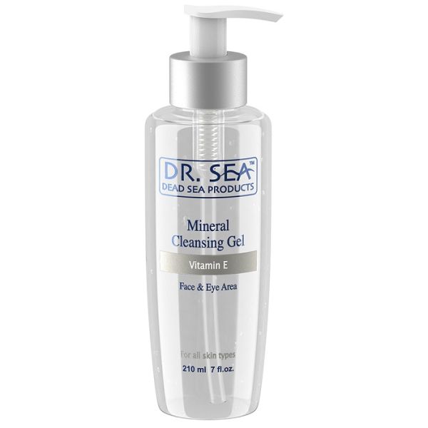 DR.SEA Face and eye cleansing gel VITAMIN E mineral 210 ml