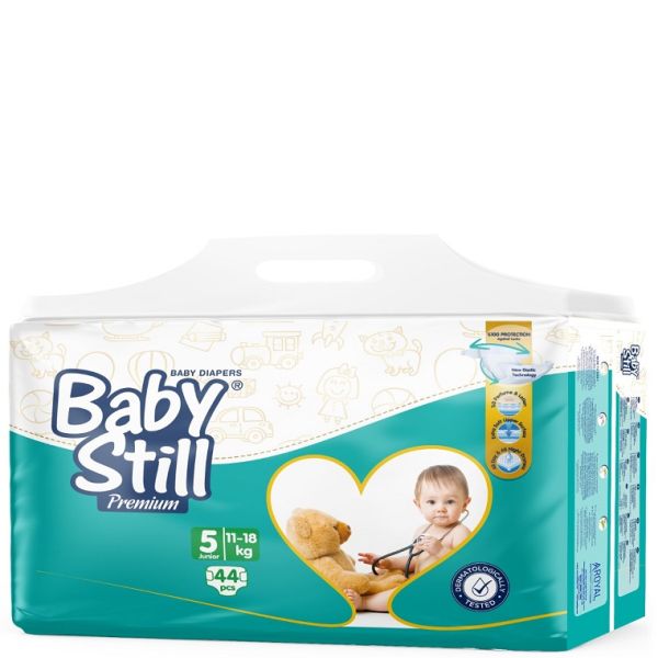 BABY STILL Baby diapers JUNIOR 11-18 kg (5) large package, 44 pcs