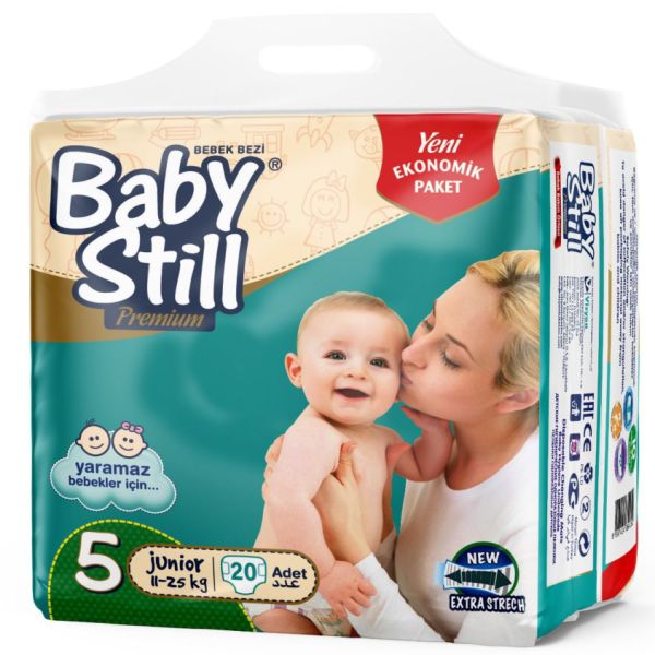 BABY STILL Baby diapers JUNIOR 11-18 kg (5) standard packaging, 20 pcs