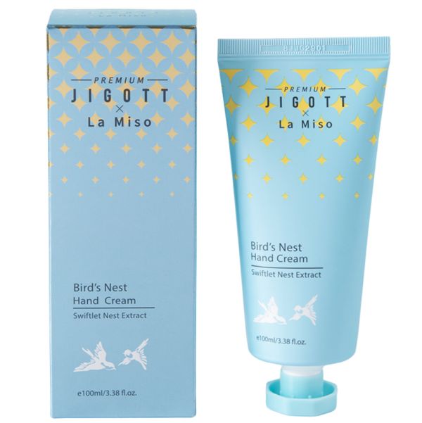 JIGOTT & LA MISO PREMIUM Hand cream SWALLOW'S NEST EXTRACT Bird's Nest Hand Cream 100 ml