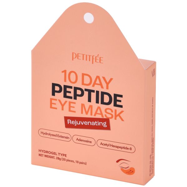 PETITFEE Hydrogel eye patches 10 Day Peptide Eye Mask – Rejuvenating 28 g