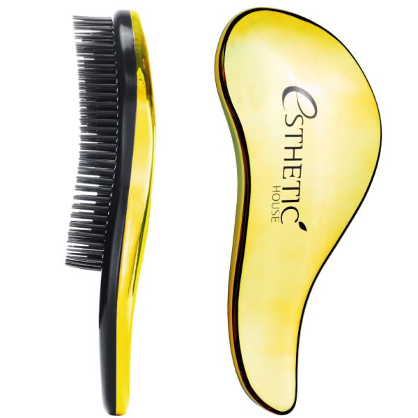 Comb for easy combing of hair, golden Esthetic House