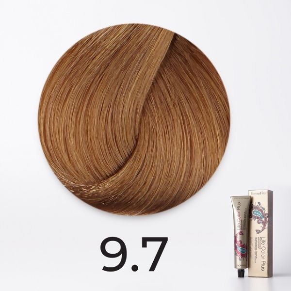 Ammonia cream color 9.7 light blond brown cashmere Life Color Plus Farmavita 100 ml