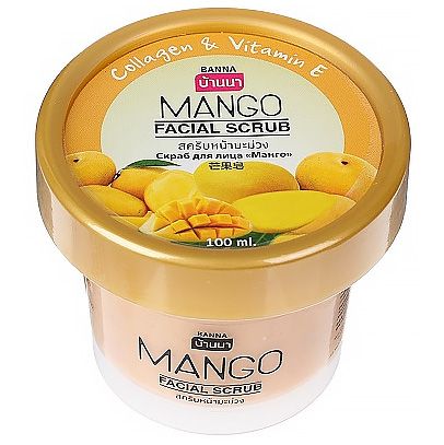 BANNA Face scrub MANGO Mango Facial Scrub 100 ml