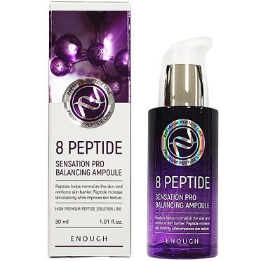 ENOUGH Facial Serum PEPTIDES 8 Peptide Sensation Pro Balancing Ampoule 30 ml