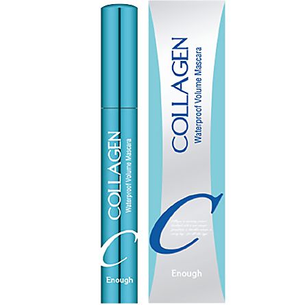 ENOUGH Mascara BLACK/VOLUME Collagen Waterproof Volume Mascara, 9 ml